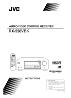 JVC RX-558-VBK-Owners-Manual